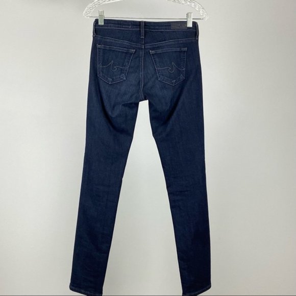 AG Adriano Goldschmied Womens The Stilt Cigarette Leg Skinny Jeans Blue size 25 - Picture 6 of 11